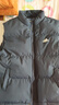 春秋冬季羽绒棉马甲男士宽松潮牌背心外穿坎肩男马夹保暖外套女 AD9957蓝色 3XL （建议150-170斤） 实拍图