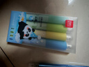 得力（deli）高颜值熊猫不易晕染荧光笔  考试复习划重点标记学生文具马克笔记号笔手账绘画涂鸦 4支/盒SK233 实拍图