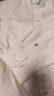 哈吉斯（HAZZYS）男装春秋款衬衣立体抗皱商务休闲牛津纺衬衫ASCZK12CK01 白色WT 180/100A 50 晒单实拍图