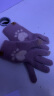 FitonTon毛线手套女冬季可爱猫爪手套保暖加绒触屏手套户外骑行全指手套 晒单实拍图