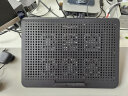 酷睿冰尊 ICE COOREL D19笔记本散热器底座铝合金支架桌面增高架手提电脑可调速排风扇联想华为通用散热板 实拍图