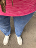 魅力棠天丝牛仔哈伦裤女九分夏季薄款2023新款夏天松紧小脚裤显瘦休闲裤 蓝色 2XL/30(125-135斤) 实拍图