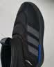 adidas ADIPUFF面包鞋防滑耐磨一脚蹬柔软中高帮休闲棉鞋阿迪达斯 黑色/碳黑/皇家蓝 (推荐选大半码)   38 实拍图