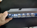 DURGOD 杜伽87/104键笔记本电脑PBT键帽机械键盘全键无冲（办公游戏电竞吃鸡键盘） K320深空灰-白光限定版-樱桃轴单光 茶轴 实拍图