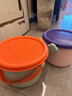小帮手可爱玩具收纳桶儿童卡通手提宝宝幼儿积木整理小箱子零食盒筐神器 紫橙大号混装（不含积木） 实拍图