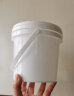 佳叶食品级塑料桶密封桶小水桶透明桶带盖酱料桶家用洗车洗衣桶胶桶 1L白色 实拍图