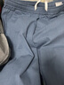 真维斯（Jeanswest）冰丝牛仔短裤男夏季薄款潮流休闲中裤外穿宽松天丝男士五分裤潮牌 浅蓝色 L 实拍图