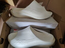 乔丹QIAODAN飞影PB2.0拖鞋冬季运动拖鞋情侣款户外拖鞋沙滩拖 乔丹白 （女款） 36 实拍图