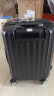 新秀丽（Samsonite）行李箱时尚竖条纹拉杆箱旅行箱黑色20英寸登机箱GU9*09001 实拍图