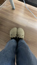 BIRKENSTOCK勃肯德国进口男女款涂油皮软底复古Boston包头拖鞋 棕色窄版1019484 38 实拍图