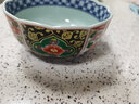 美浓烧（Mino Yaki）有田窑釉下彩日式餐具陶瓷碗拉面碗汤碗复古彩色碗礼品寿碗 锦彩双色牡丹纹 实拍图