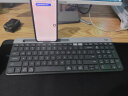 罗技（Logitech）K580 无线蓝牙超薄静音键盘 办公键盘电脑手机Mac平板 ipad键盘 K580【星空灰】+ M720鼠标 实拍图