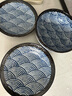 美浓烧（Mino Yaki）日式精美 实用餐具大号家用陶瓷海波纹 8英寸圆形中盘【20*4CM】 实拍图