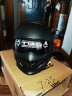 WTCX3C认证头盔哈雷复古蝎子组合半盔骑行机车四季摩托车头盔 哑黑 蝎子 XL 实拍图