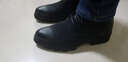 春秋铆钉皮靴子内增高靴子男美发师男士短靴男 马丁机车靴厚底高帮鞋YDL 秋款网纱内增高 42 实拍图