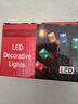 京唐 新年LED灯小串灯五角星彩灯装饰满天星装饰灯4米20个星星电池款 实拍图