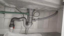 科勒（KOHLER） 科勒水槽304不锈钢大单槽普利菲手工晶钻洗菜盆厨盆台下盆 5540T手工单槽（838mm） 晒单实拍图