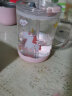FGA富光儿童牛奶杯家用玻璃杯带刻度吸管水杯宝宝奶粉杯可微波炉 晒单实拍图