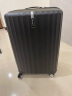 新秀丽（Samsonite）行李箱时尚竖条纹拉杆箱旅行箱黑色28英寸托运箱GU9*09003 晒单实拍图