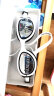 范德安（BALNEAIRE）泳镜高清防雾防水男女专业训练游泳眼镜装备 YJ001 400°白黑 实拍图