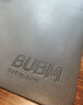 BUBM 鼠标垫超大号办公室桌垫笔记本电脑垫键盘垫办公写字台桌垫家用大码垫子防水支持大货定制 大号 双面黑 实拍图
