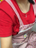 索凯特纯棉红色短袖t恤女2026新款本命年衣服宽松马年年会学生团建半袖 红色 爱心 M 适合100-115斤 实拍图