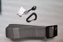 徒狮(ENNIU)裤腰带男士休闲板扣编织弹力尼龙皮带夏季透气弹力裤腰带 深灰色 120cm 实拍图