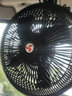 博尔改车载风扇24v大货车专用12V大风力电风扇旋转低噪汽车风扇 黑四叶夹子款【10寸12v】 车载风扇 实拍图