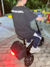 tomofree电动折叠三轮车迷你便携锂电池电瓶车全铝合金可折叠 【黑色】铝合金车身-续航30公里 实拍图