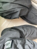 JAJALIN防水防雨鞋套男女高筒加厚耐磨防滑黑色XL 实拍图