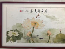 铃桐客厅自粘贴画山水画墙贴风景画办公室背景墙装饰画3d立体贴墙壁画 花开富贵-款式二 长180*高90厘米 晒单实拍图