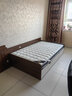 平子集榻榻米书房床简约板式收纳单人床小户型抽屉床ENF板材定制 浮雕胡桃 1.2*2.0m单床 实拍图
