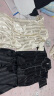 伊棠朵情侣睡衣女夏季冰丝薄款短袖短裤开衫青少年男士家居服套装可外穿 2203#黑杏 男XL【体重120-140斤】 晒单实拍图