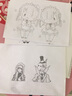 好笔迹（HAOBIJI） 好笔迹刻度a2a3a4拷贝台透光板拷贝板书法临摹台练字板绘画台可调亮度平板 A4三档黑网格（三档调光）【安卓-USB接口】 带原装电源线 自备插头 实拍图