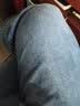 真维斯（Jeanswest）牛仔裤男2026新款潮牌高端裤子男士春夏季薄款修身直筒宽松弹力裤 蓝色 602B 38 (2尺9) 实拍图