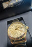 上海手表男女自动机械名表 【同价双11】18K黄金情侣表65周年礼物933 【情侣手表一对】金盘-情比金坚 实拍图