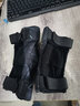 摩多狼（MOTOWOLF）摩托车骑行护膝四季骑车防摔夏季透气护具摩旅机车防风膝盖护腿 短款/星空/护膝护肘[快拆扣] 实拍图