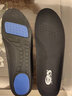 京健达先锋二代专业篮球运动鞋垫poron减震高弹足弓支撑抗扭跑步男鞋垫 运动三代黑色 40码 （35-40码适用） 实拍图