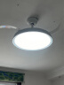 雷士（NVC） 风扇灯LED吊扇灯隐形扇现代简约变频餐厅卧室客厅遥控高显色灯具 天际42寸丨48W高显指丨六档风速 实拍图