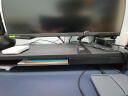 鹿为 电脑显示器增高架双屏底座置物架子办公桌面整理键盘收纳神器笔记本 支架 简配抽屉款加长版ZGJ201-ZX 晒单实拍图