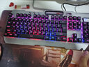 罗品贡技机械键盘26键无冲金属104键发光防水吃鸡游戏键鼠套装 炫彩背光机械手感键盘+牧马人鼠标1代黑色 #6 实拍图