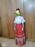 迪士尼童装汉服女童夏装套装儿童马面裙一片式唐装中国风女大童裙子春秋 凤凰款红色马面裙套装【夏款】 140 尺码9~10岁【130-140cm】cm 实拍图