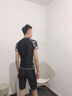 佑游泳裤男五分仿鲨鱼皮速干温泉大码泳衣泳帽泳镜男士游泳套装25255 近视五件套装（150度） XL (110-135斤) 时尚泳裤 实拍图
