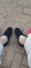 舞帕 女士拉丁舞鞋成人中跟交谊舞蹈鞋国标广场舞摩登舞跳舞鞋教师鞋 整底直板底【胶底-室外穿】3.5cm跟 37码 实拍图