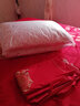 恒源祥结婚四件套 大红婚庆100%长绒棉四件套中式龙凤刺绣高档婚庆床品 情比金坚【40S全棉长绒棉】 1.8米床床单款（被套220*240cm） 实拍图