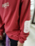 卡帝乐鳄鱼（CARTELO）卫衣男春秋季圆领长袖T恤男士外套打底衫上衣男装 红色 XL 晒单实拍图