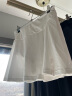 范迪慕羽毛球运动短裙女网球半身裙透气防走光带内衬 白色短裙-L 晒单实拍图