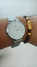 丹尼尔惠灵顿（DanielWellington）dw手表女 流金女士手表简奢石英欧美腕表 生日礼物送女友 32mm银边白盘银色钢带-DW164 实拍图