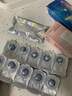 OVOLOOK美瞳日抛10片小直径蓝黑棕色自然日常2025一次性隐形眼镜网红学生 蓝精灵球14.5【日抛10片】 0度 实拍图