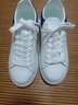 引凤楼男鞋2025新款夏季透气小白鞋韩版潮流休闲百搭情侣板鞋增高小皮鞋 白黑 39 实拍图
